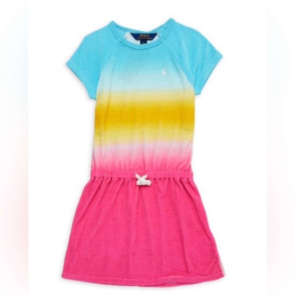 POLO RALPH LAUREN
Girl's Ombré Terry Dress, EUC
